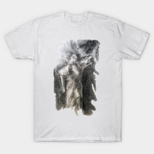 Figure Extending Hand T-Shirt